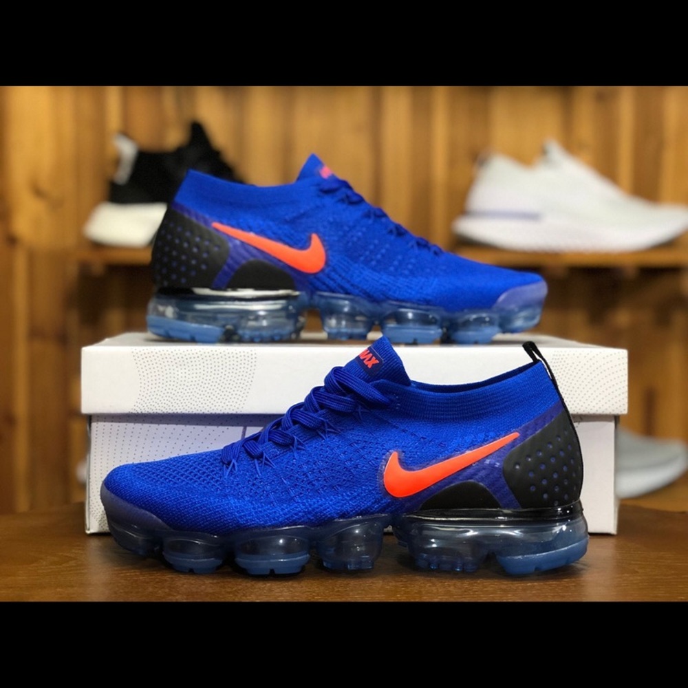Nike Air VaporMax Flyknit 2 Racer Blue/Total Crims